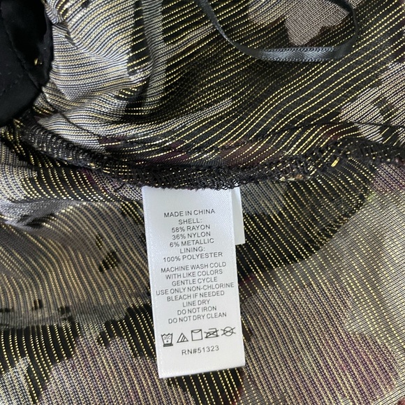 Parker Cara Velvet  Ruffle V-Neck Blouse - Picture 11 of 11